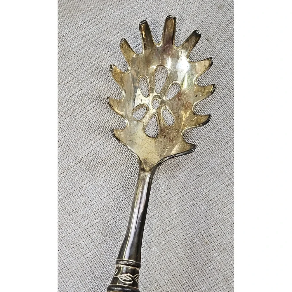 National Silver Co Vintage Ceramic Soup Tureen Lid Godinger Ladle Japan Floral